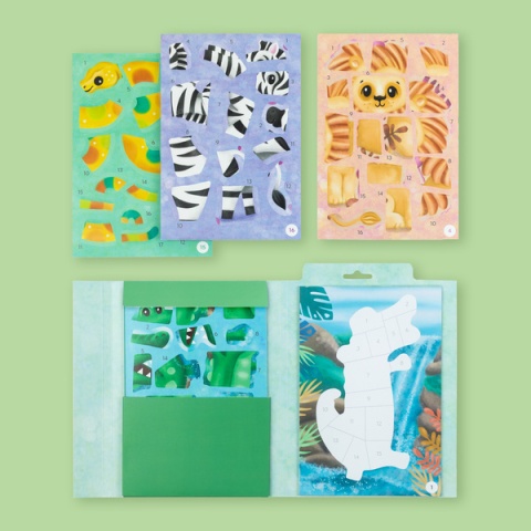 Tiger Tribe Wyklejanie po Numerach - Zwierzątka