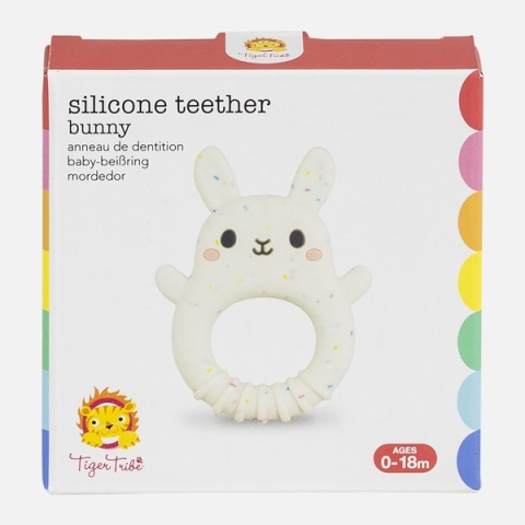 Tiger Tribe Silikonowy Gryzak - Królik