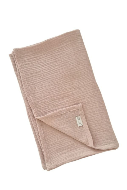 Tiny Star Kocyk muślinowy Beige 80x100