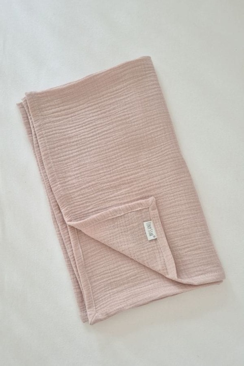 Tiny Star Kocyk muślinowy Beige 80x100