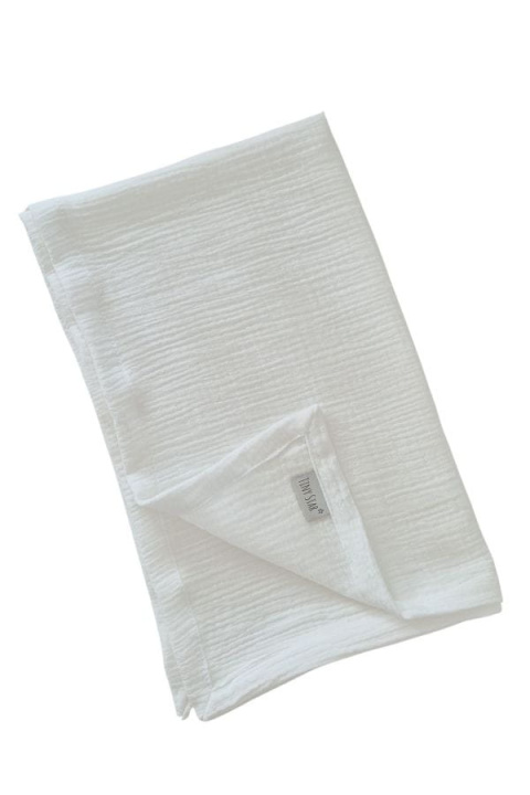 Tiny Star Kocyk muślinowy Creme 80x100