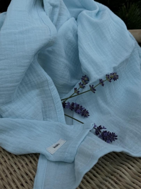 Kaki pieluszka - pieluszka - liski i błękit