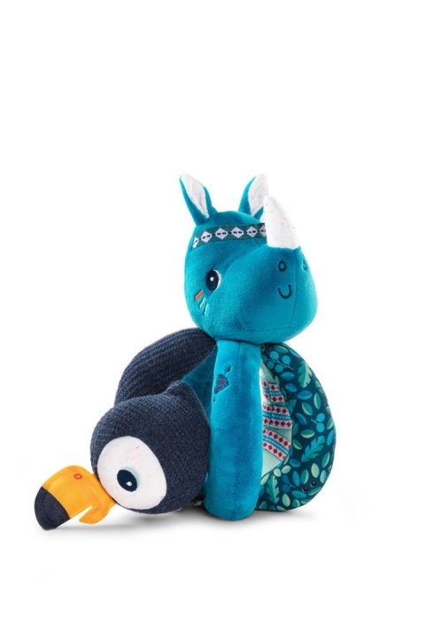 Lilliputiens Grzechotka chwytak Nosorożec Marius 6 m+