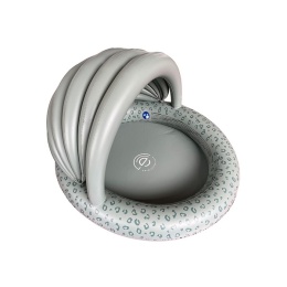 The Swim Essentials Basen z daszkiem 100 cm Green Leopard