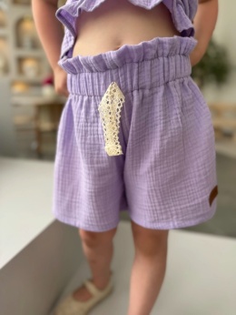 LaBambino spodenki LILA