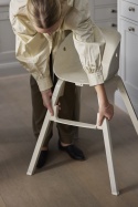 Elodie Details - krzesełko do karmienia GRACE, Vanilla White