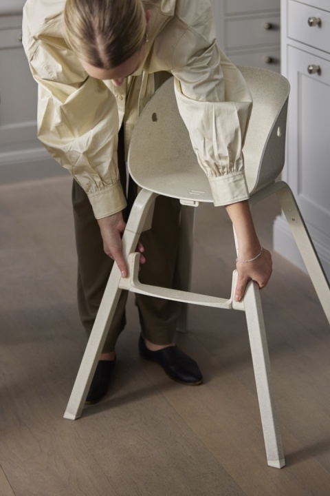 Elodie Details - krzesełko do karmienia GRACE, Vanilla White
