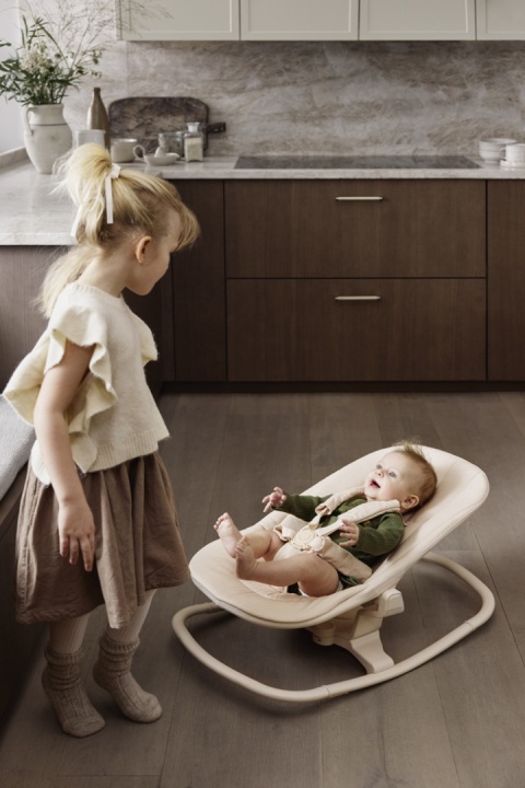 Elodie Details - Baza do leżaczka dla noworodka Newborn Seat GRACE, Powder Pink