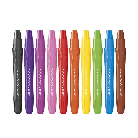 Janod Kredki żelowe 10 kolorów 3+