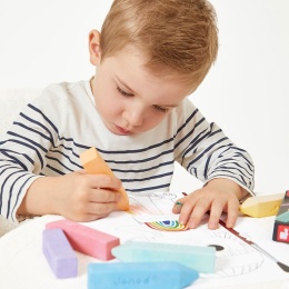 Janod Kreda chodnikowa 6 kolorów 3+