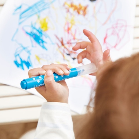 Janod Flamastry Jumbo 8 kolorów 12m+