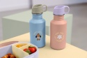 Lassig Bidon ze stali nierdzewnej z ustnikiem i uchwytem 500 ml Pattern Party Blue/green