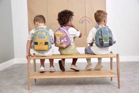 Lassig Plecak mini Tiny Drivers Spychacz