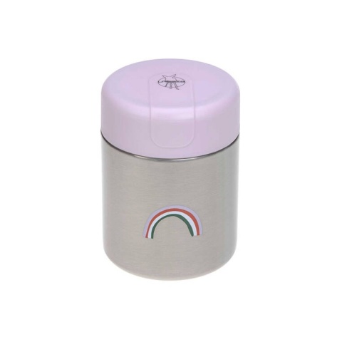 Lassig Pojemnik - termos obiadowy 315 ml Happy Rascals Heart lavender