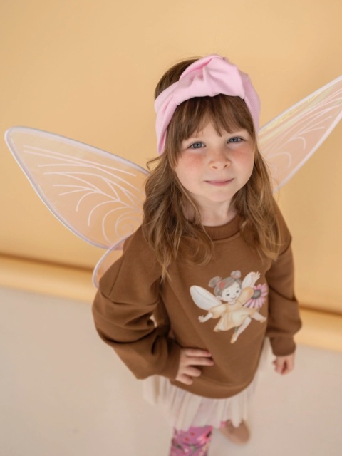 Opaska TWISTBAND z dzianiny prążkowanej LaBambino