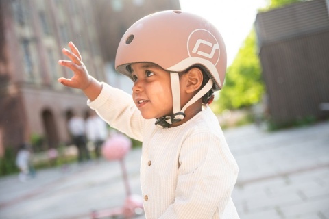 SCOOTANDRIDE Kask XXS-S dla dzieci 1-5 lat Mocha