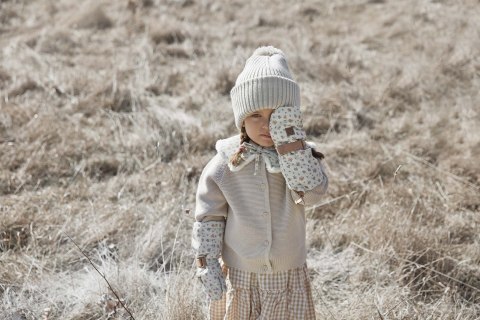 Elodie Details - Czapka Wełniana Creamy White 0-6 m-cy