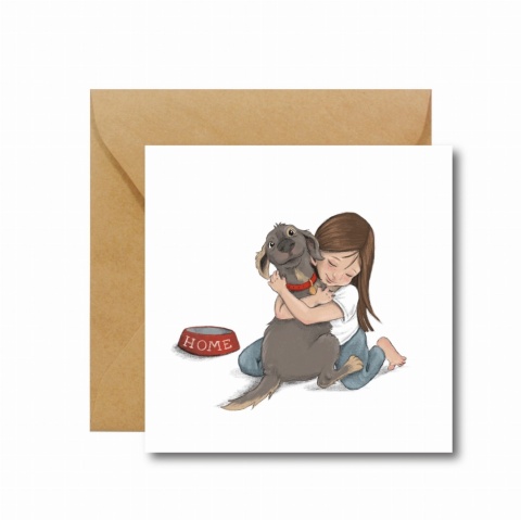 HI LITTLE PIESKIE ŻYCIE - KARTKA DLA MIŁOŚNIKÓW PIESKÓW | HI LITTLE