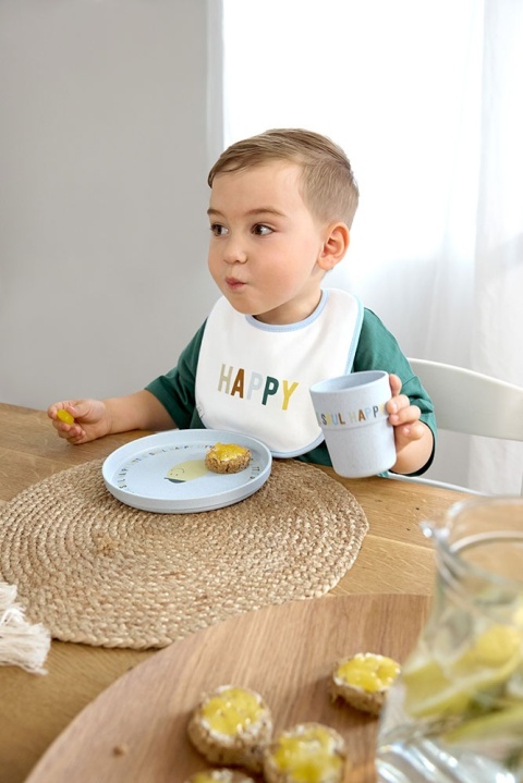 Lassig Komplet naczyń dla dzieci Happy Fruits Lemon