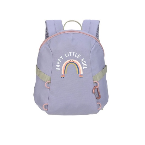 Lassig Plecak mini Tiny Outdoor Rainbow pastel lilac
