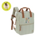 Lassig Plecak mini kwadratowy Little Gang Light khaki