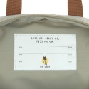 Lassig Plecak mini kwadratowy Little Gang Light khaki