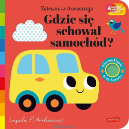 Gdzie się schował samochód? Akademia mądrego dziecka. Zabawa w chowanego