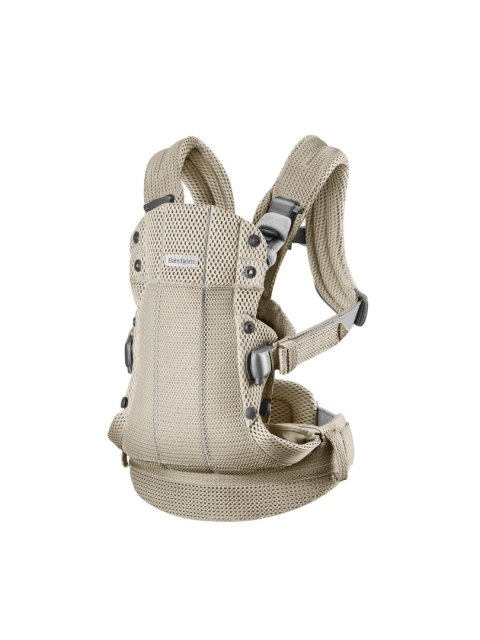 BABYBJORN - nosidełko Harmony 3D Mesh, Szary Beż