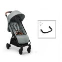Elodie Details - wózek spacerowy MONDO - Hazy Jade + pałąk do wózka - ZESTAW