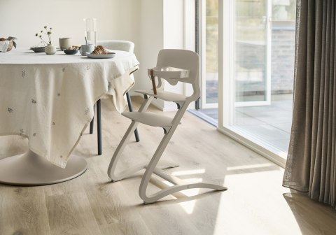 LEANDER - barierka do krzesełka do karmienia Louie™, buk, Cappuccino