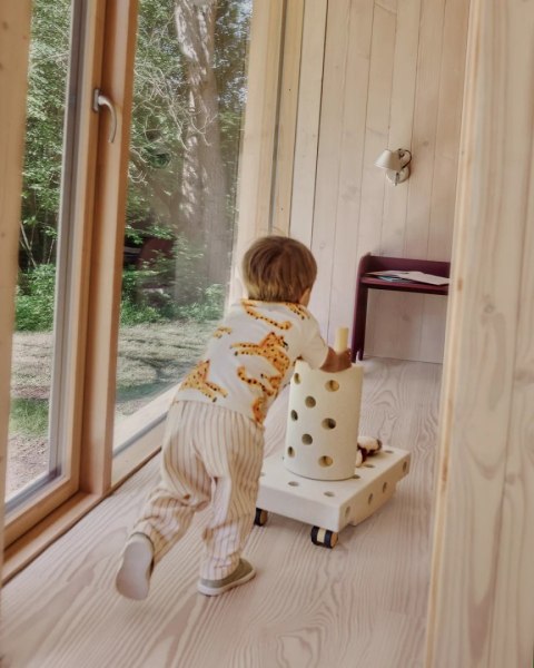 MODU Dreamer set - Kreatywne klocki rozwijające motorykę dużą, Sand Grey / Honey Yellow