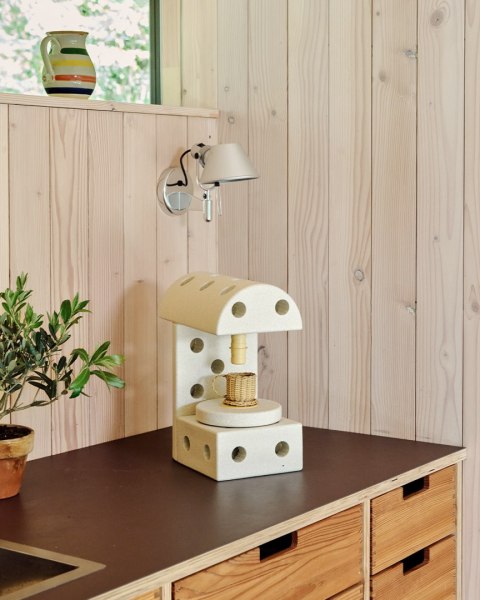 MODU Dreamer set - Kreatywne klocki rozwijające motorykę dużą, Sand Grey / Honey Yellow