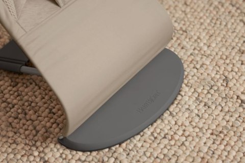 BABYBJORN - leżaczek BALANCE SOFT WOVEN/JERSEY Tri Fabric, Piaskowoszary