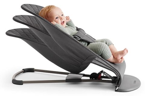 BABYBJORN - leżaczek BLISS 3D Jersey - Sand Grey