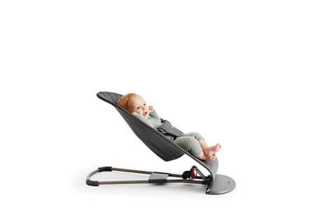 BABYBJORN - leżaczek BLISS 3D Jersey - Sand Grey