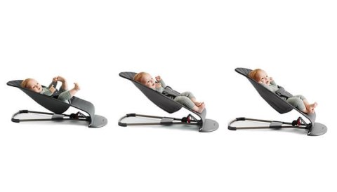 BABYBJORN - leżaczek BLISS 3D Jersey - Sand Grey