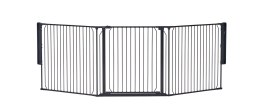 BabyDan - Bramka ochronna zewnętrzna Carl Wide X, czarna