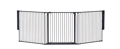 BabyDan - Bramka ochronna zewnętrzna Carl Wide X, czarna