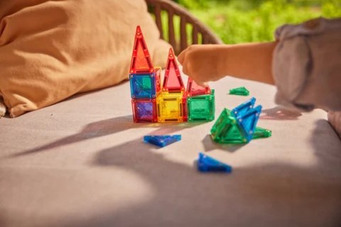 Cleverclixx - Klocki magnetyczne Mini Tiles Pack Intense 28 el.