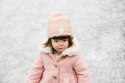 Elodie Details - Czapka Furry Knit - Powder Pink