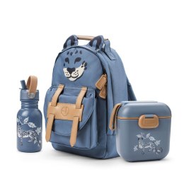 Elodie Details - Plecak BackPack MINI + Butelka na wodę + Lunchbox - Garden Leo - ZESTAW