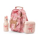 Elodie Details - Plecak BackPack MINI + Butelka na wodę + Lunchbox - River Rose - ZESTAW