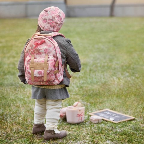 Elodie Details - Plecak BackPack MINI + Butelka na wodę + Lunchbox - River Rose - ZESTAW