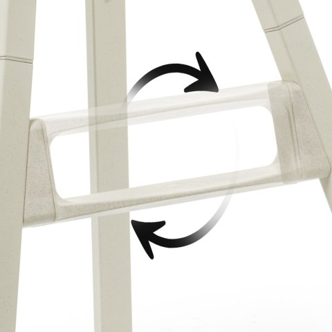 Elodie Details - krzesełko do karmienia GRACE, Vanilla White