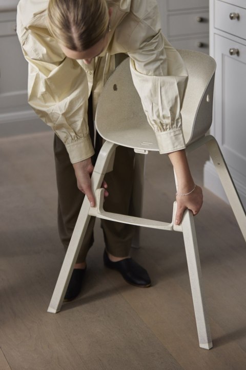 Elodie Details - krzesełko do karmienia GRACE, Vanilla White