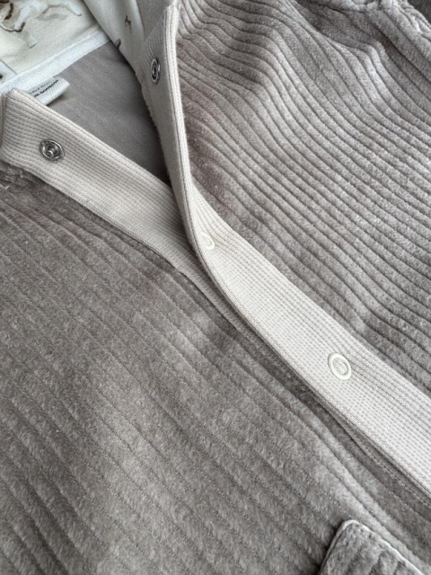 Kombinezon sztruks - beż lub czekolada