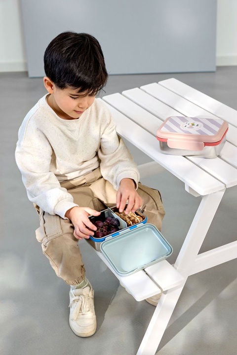 Lassig Lunchbox ze stali nierdzewnej Sunny Explorer rose/pink