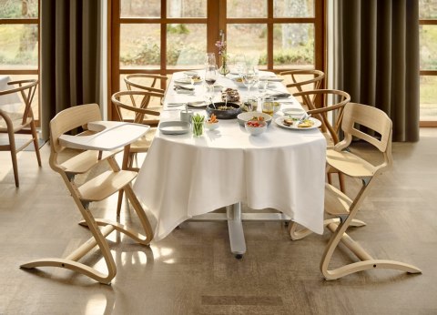 ZESTAW Leander Louie™: krzesełko + barierka + tacka