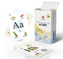 Karty edukacyjne Alfabet 35szt 3+