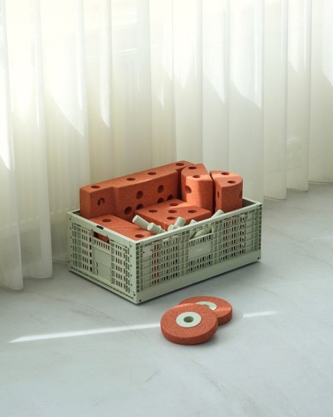 MODU - Skrzynia do przechowywania - Dusty Green